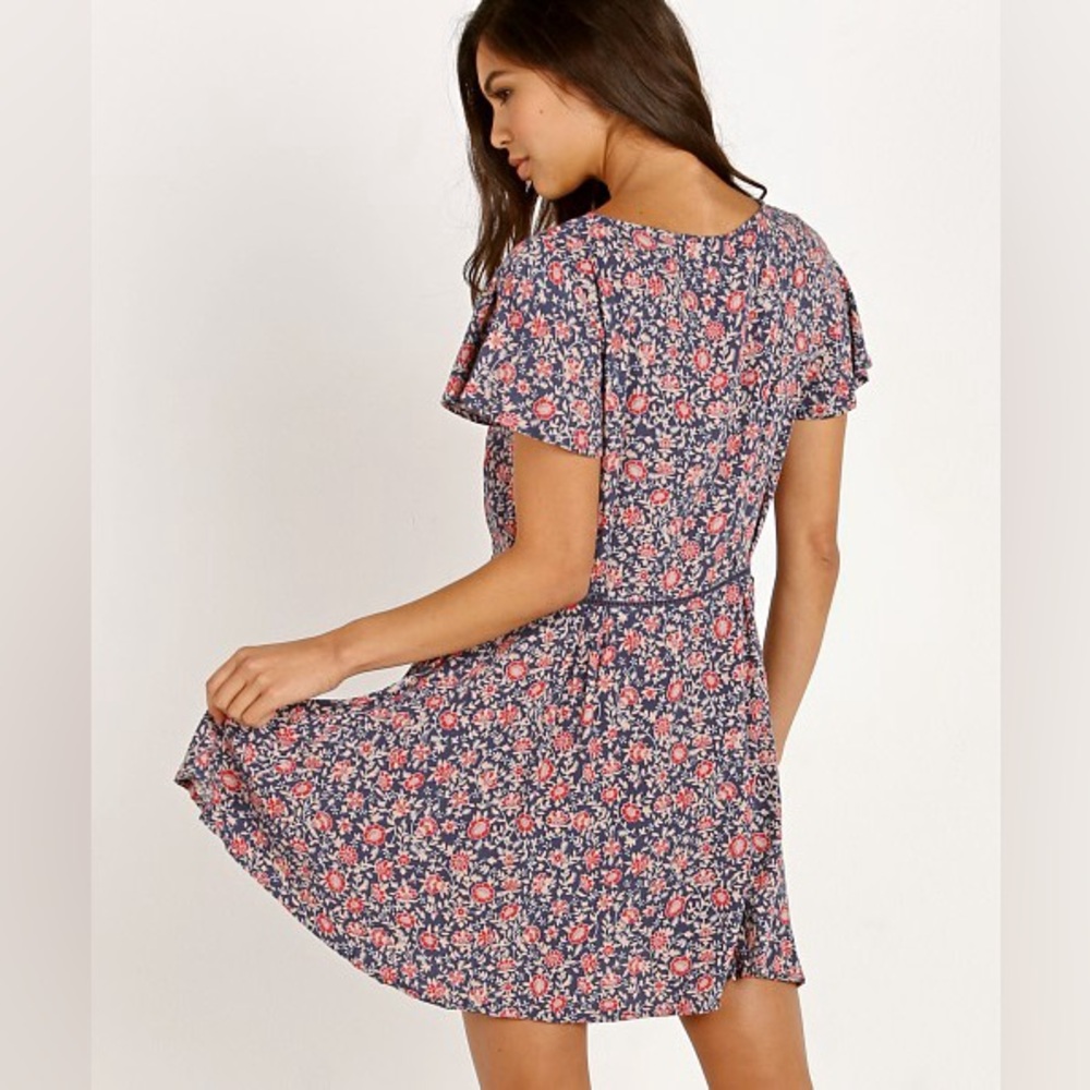 Spell & the Gypsy Collective Jasmine 90's navy floral mini dress - Picture 6 of 6